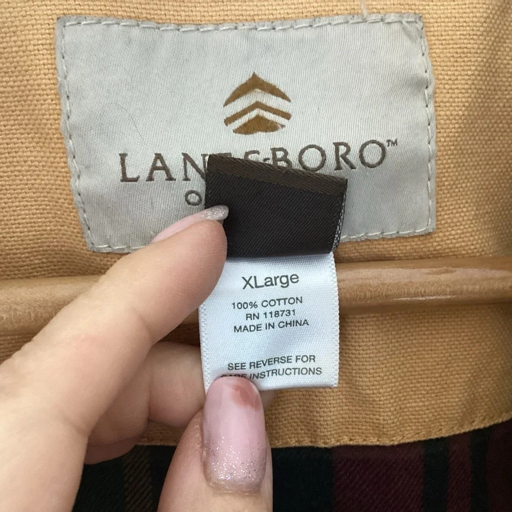 Lanesboro Outdoor Tan Canvas Barn Chore Jacket XL